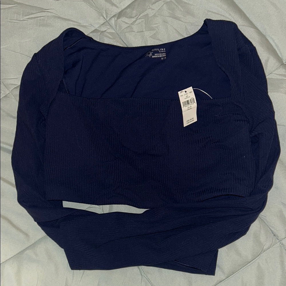 Aerie Offline Workout Crop Top with Padding